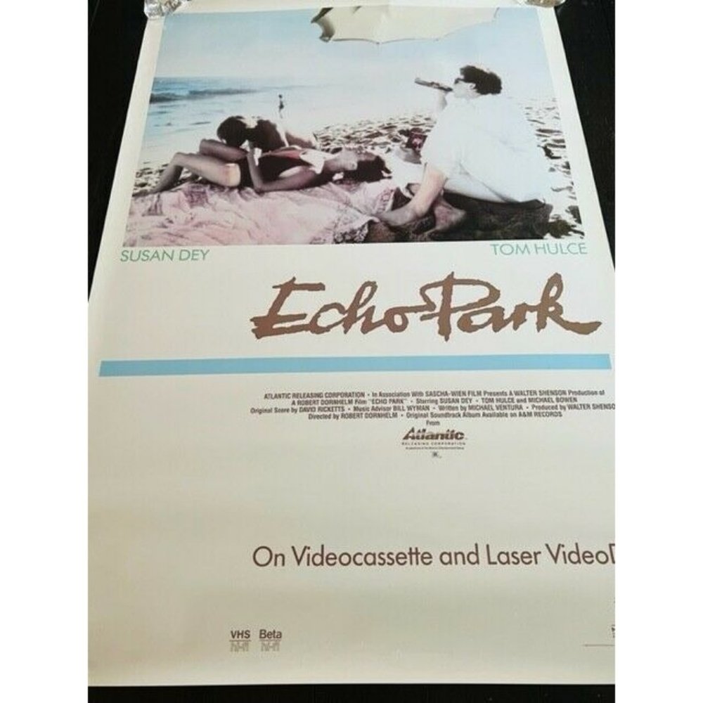 Movie Theater Cinema Poster vtg Lobby Card 1986 Echo Park Susan Dey Tom Hulce